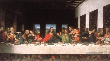  Abendmahl Kunst - letzte Abendmahl Kopie Leonardo da Vinci